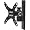 Sanus Visionmount VM1B Small-TV Full-Motion Wall Mount (Black)