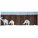 Blue Elephant Window Valance