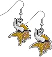 NFL Minnesota Vikings Dangle Earrings
