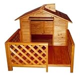 Merry Pet The Mansion Wood Pet House, Large