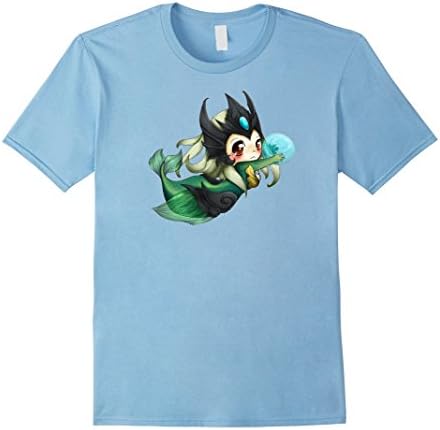 Men's Nami Chibi Shirt Small Baby Blue