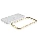 Massimo iPhone 6 Case, [Scratch Resistant] Apple iPhone 6 Case 4.7 inch Fashion Series, Premium Hybrid Protective Clear Case/Cover with TPU Bumper for iPhone 6 (Golden/Silver)