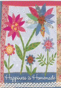 Happiness is Homemade Silk Reflections Regular Size Flag