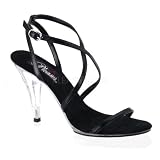 Caress-438 4 Stiletto Heel Ankle Wrap Sandal