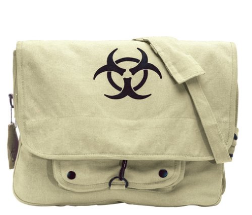 Ultra Force Bio-Hazard Vintage Messenger Bag 