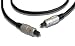 1m Digital Optical Cable - Toslink HQ Audio lead gold Contacts \ SPDIF \ Dolby Digital 5.1 etc (BY CABLES 4 ALL)