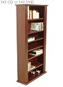 REGENCY - CD / DVD / Video Media Storage Shelves - Wide