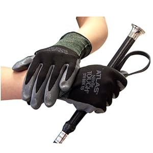 Bellingham Nitrile Tough Glove, Black, Medium