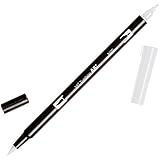 Tombow Dual Brush Pen Art Marker, N00 - Colorless Blender, 1-Pack
