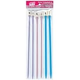 Silvalume 11191 Knitting Needles, Straight, 10-Inch
