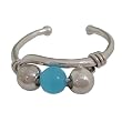 Hawaiian Jewelry Sterling Silver Ocean Ball Toe Ring