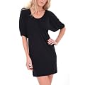 Fornarina BIR8487J65500 Kleid-Tunika Schwarz