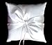 New White Satin Bow Wedding Ring pIllow Bearer New White Satin Bow Wedding Ring pIllow Bearer