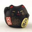 Feng Shui Cat Ornament, Black