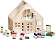 Melissa & Doug Deluxe Wooden Furnished Dollhouse