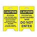 Floor Sign - Caution Potential Lead Hazard Area Do Not Enter