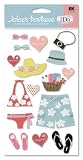 Jolees Boutique Wedding Le Grande Dimensional Stickers, Honeymoon