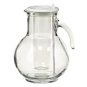 Bormioli Rocco Kufra Glass Jug with Ice Container and Lid