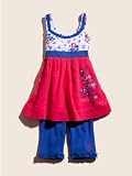 GUESS Kids Girls Baby Doll Top and Lace Trim Leggings