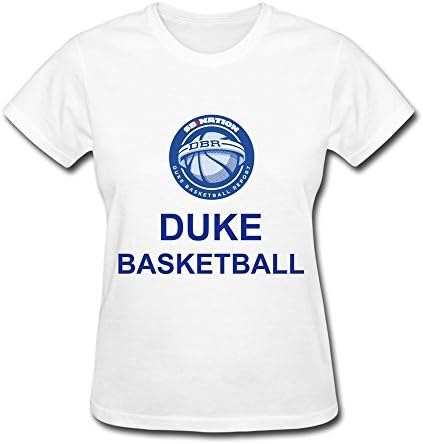 ZHIBAO Women's Duke Basketball T-shirt XS