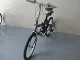 Bestco Folding Bike,20"Wheels,3 Speeds - BLACK