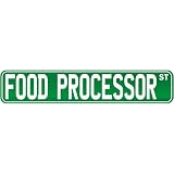 New  Food Processor Street Sign Signs  Street Sign Occupations