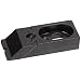 Te-Co 33710 Nuzzler Black Oxide 1018 Steel Low Grip Edge Clamp, 5/8" Bolt Size, 3-5/16" Length x 1-1/2" Width x 3/4" Height