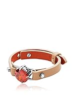 Dyrberg/Kern Pulsera Anatola (Plateado / Naranja)