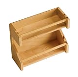 Omega National Products Spice Rack Adjustable 11 3/4" Maple