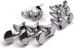 Les Paul Machineheads: 3 a side Chrome Machine Heads for Les Paul Electric Guitar