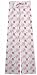 New York Yankees - Team Logos Pink and White Lounge Pant for women - X-Large
