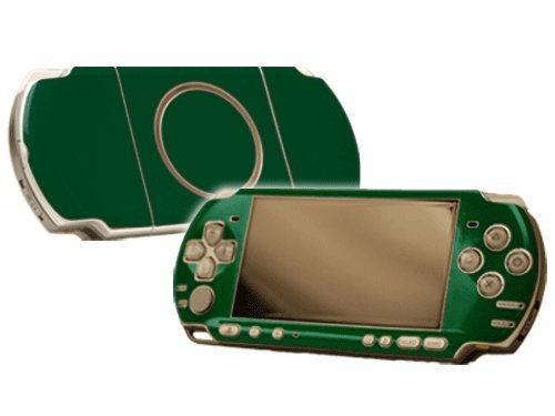PlayStation Portable 3000 (PSP-3000) Skin - NEW - FOREST GREEN system skins faceplate decal mod