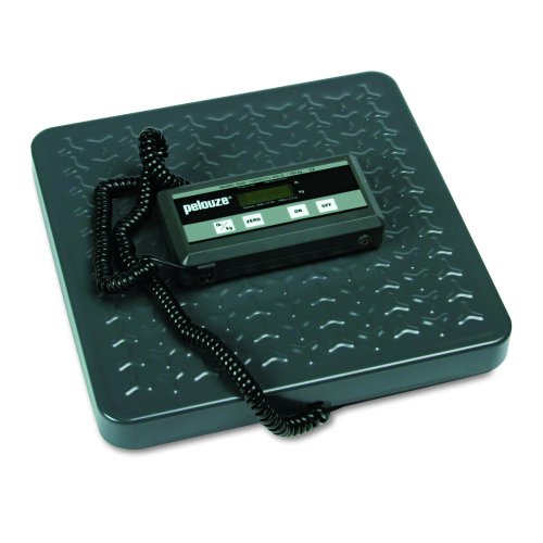 Pelouze 4040 Heavy-Duty Electronic Utility Scales w/12 x 12-1/2 Platform And 400-lb. Capacity