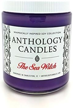 The Sea Witch Candle - Anthology Candles, Disney Candles, Scented Soy Candle, 8 oz Jar