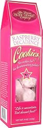 The Famous Pacific Dessert Company Raspberry Decadence Tea Cookies, 5 -Ounce Boxes (Pack of 6)