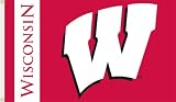 NCAA Wisconsin Badgers 3-by-5-foot Flag