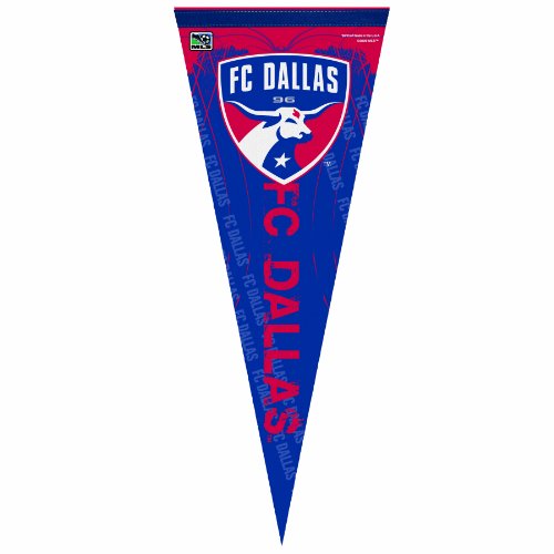 MLS FC Dallas 12-by-30 Inch Premium Quality Pennant MLS FC Dallas 12-by-30 Inch Premium Quality Pennant