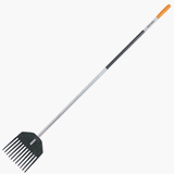 Childrens Toyshop  Outdoor Living : Fiskars 8-Inch Shrub Rake #9661