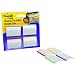 Post-It Durable Hanging File Folder Tabs 2-Inch by 1-1/2-Inch, 24/Pkg, Assorted Primary Colors