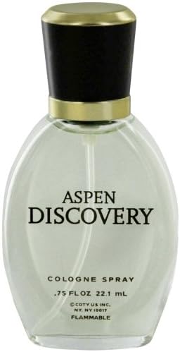 ASPEN DISCOVERY by Coty COLOGNE SPRAY .75 OZ (UNBOXED) for MEN ---(Package Of 6)
