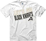 Army Black Knights White Slogan T-Shirt
