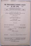 The Philharmonic-Symphony Society of New York 1943, 4045th Concert Program, One Hundred Second Season, Under the Direction of Howard Barlow, Assisting Artist: Albert Spalding, Violinist (Carnegie Hall, Sunday Afternoon, December 19, 1943, at 3:00, Broadcast over the coast-to-coast network of the Columbia Broadcasting System)