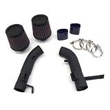 07 08 Infiniti G35 G37 Sedan Short Ram Air Intake Kit Black Pipe K&N Filter by Generic Product