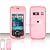 PCMICROSTORE Brand Pantech Duo C810 Pink Solid Snap-On Case Cover with Removable Swivel Belt Clip