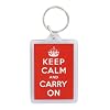 Keep Calm and Carry On Key Ring