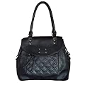 Twin Handle Fashion Shoulder Handbag Black