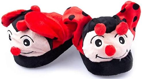 Wacky Walkers Medium Red Lady Bug Animated Slippers
