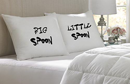 Big Spoon Little Spoon Pillow Case Set