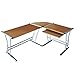 Merax Modern Ergonomic Corner Computer Desk B-007 (Wood Computer Desks)