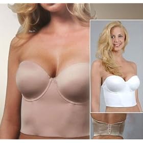 Valmont Molded Convertible Longline Strapless Bra Style 5513